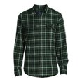 thumbnail image 5 of George Men's Long Sleeve Flannel Shirt, Sizes XS-3XLT, 5 of 8