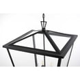 thumbnail image 3 of Elegant Lighting Oxford 7" Outdoor Pendant In Black, 3 of 8