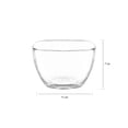 thumbnail image 2 of Tazón Crisa de Vidrio Diseño Serve IT Transparente, 2 of 4
