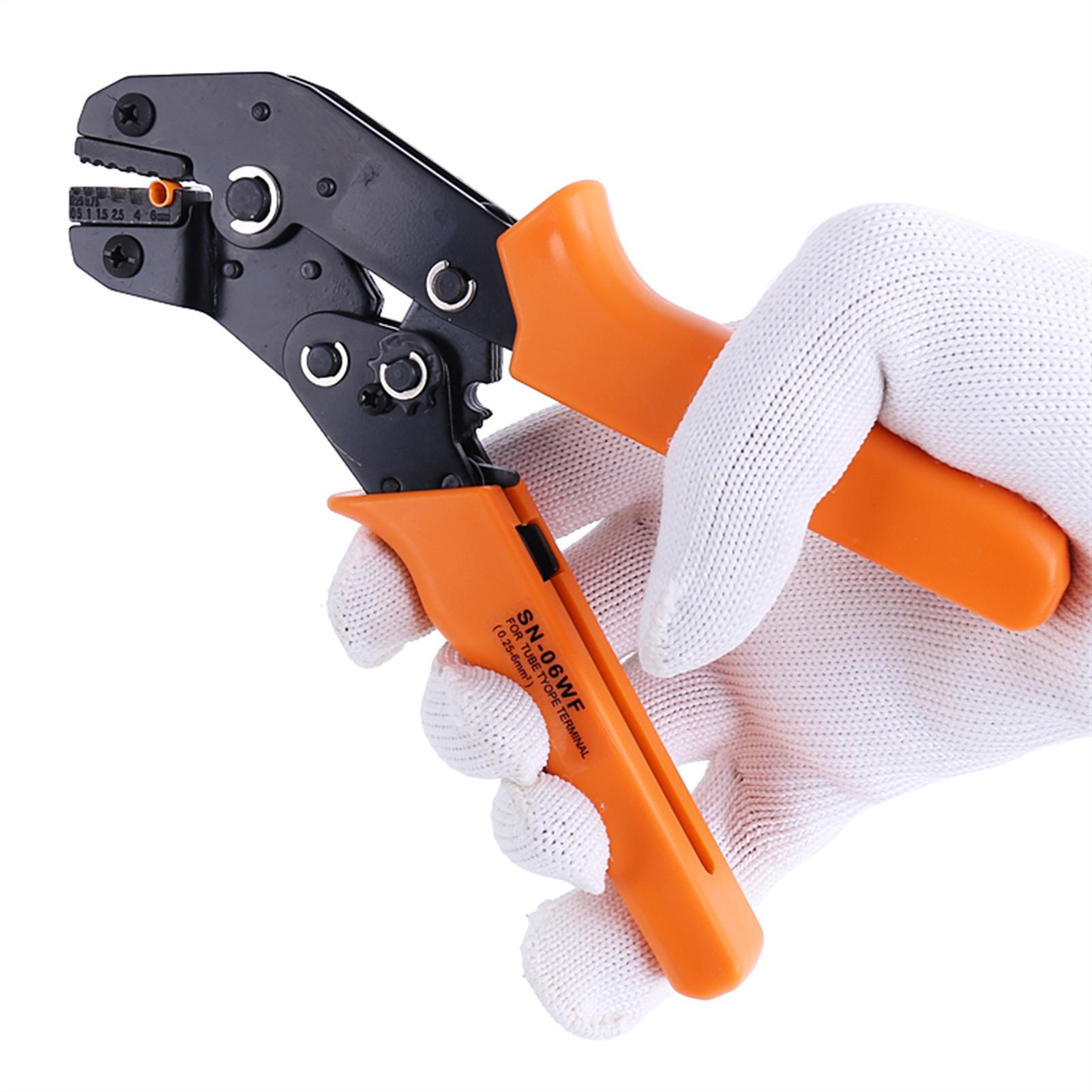 Crimper Non Insulated Insulated Terminal And Connectors Crimping Pliers Cable Cutter Wire Stripper Hand Tools For An Electrician ,Durability That Lasts