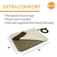 thumbnail image 3 of K&H Heated Pet Cat Bed, Tan., 3 of 10