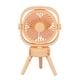 thumbnail image 1 of Creatives Tripod Foldable USB Desk Fan 2 Speed Adjustables Gradient Light Quiet Coolings Fan For Home Office, 1 of 9