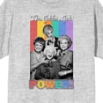 thumbnail image 2 of Golden Girls Multi-Color Queens Women's Gray Heather T-Shirt-XL, 2 of 5