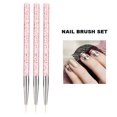 thumbnail image 3 of Pincel para decoración de uñas, exquisito pincel para pintar líneas DIY, herramienta de manicura, 3 of 8