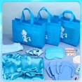 thumbnail image 2 of Kit de fiesta de spa Homewarm, 122 unidades, azules, para niñas, con batas de satén, 2 of 8