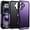 Purple, variant on for iPhone 16 Case, [Shockproof] Military Grade Proof Protection [Dropproof] Rugged Protective Heavy Duty Phone Case Cover for iPhone 16 (Green)