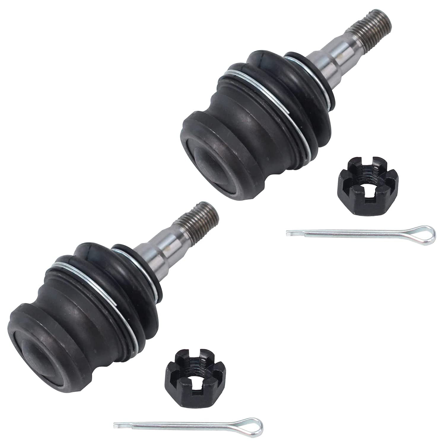 Detroit Axle - 4pc Front Tie Rods Ball Joints for Subaru Forester Impreza Legacy Crosstrek Saab 9-2x