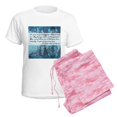 thumbnail image 6 of CafePress - Pride And Prejudice Quote Women's Light Pajamas - Women's Short Sleeve Print T-Shirt and Pants Light Cotton Pajama Set, 6 of 7