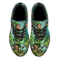 thumbnail image 2 of Leprechaun StPatrick's Day Irish Wee Bit O' Luck Shoes Sneakers Black Size 8, 2 of 7