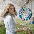 thumbnail image 3 of WINNICACA Tree of Life Necklace for Women 925 Sterling Initial W Letter Pendant Family Tree Crystal Jewelry Birthday Anniversary Christmas Gifts for Her Mom Wife Daughter, 3 of 7