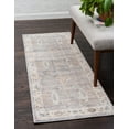 thumbnail image 2 of Unique Loom Itzling Salzburg Vintage Geometric Area Rug or Runner, 2 of 7