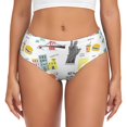 thumbnail image 1 of Fotbe New York Calzones Estampados para Mujer – Ropa Interior de Algodón, Cómoda, Suave y Elástica-Large, 1 of 6