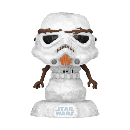 UPC: 0889698643382 | Funko Pop! Star Wars: Holiday – Stormtrooper Snowman Vinyl Bobblehead