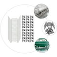 thumbnail image 3 of 100 Pcs Stainless Steel Polycarbonate Greenhouse Glass Z-clips Window Suite Plate, 3 of 6