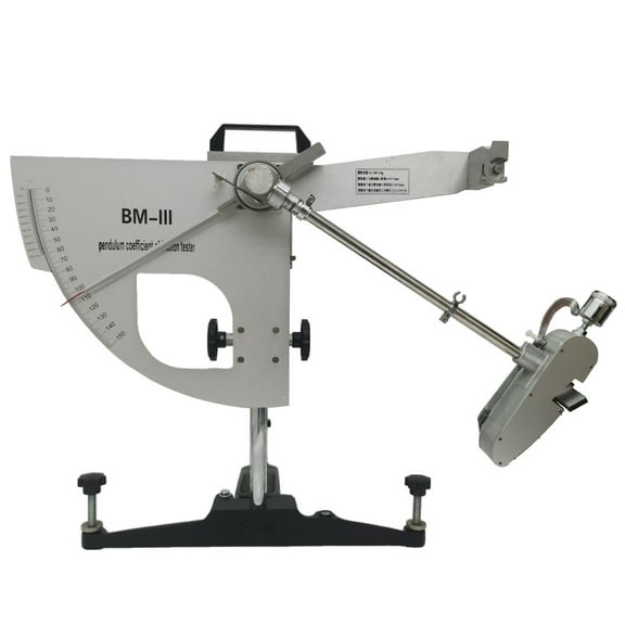 INTSUPERMAI Portable Skid Pendulum Resistance Friction Coefficient Tester for Road Surface Test