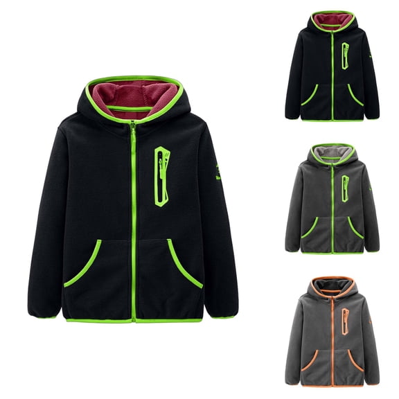 Boys Coat Boys Winter Jacket Hooded Windproof Design Lightweight for School Outdoor