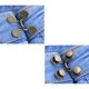 thumbnail image 5 of Hebillas de Cintura Hugo Reutilizables Bronce Negro, 5 of 8