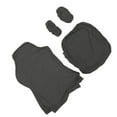 thumbnail image 1 of Office Chair Cover Gaming Chair Cover Pure Color Breathable Polyester High Resilience Office Chair Slipcover With Armrest Cover For Home Swivel Gaming Racing Chair Cover, 1 of 8