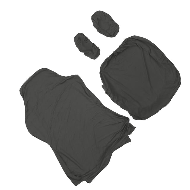 Office Chair Cover Gaming Chair Cover Pure Color Breathable Polyester High Resilience Office Chair Slipcover With Armrest Cover For Home Swivel Gaming Racing Chair Cover