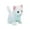 White, variant on Motorized Plush Kitten without Accessories, Interactive Stuffed Cat Toy with Movement for 3-4 Years, Soft Companion for Imaginative Play
