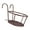 Bronze, variant on SDFGTstore Vertical Garden Iron Shelf Wall Mounted Planter Holder Storage Rack Decorative Plant Display Space Saving Organizer