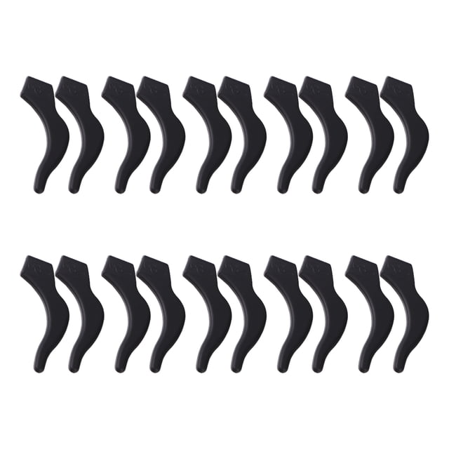 AURARMLET 10Pares De Kit Antideslizante Para Gafas Con Patillas Y De Silicona