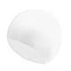 thumbnail image 1 of Gorro de natación sólido impermeable de silicona de 1 pieza color blanco de Bargains Únicos, 1 of 5