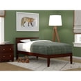 thumbnail image 1 of AFI Boston Solid Wood Contemporary Twin Platform Bed in Walnut, 1 of 7