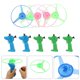 thumbnail image 2 of EeaseMX 5 discos voladores aéreos y 5 lanzadores para niños. Juguetes y regalos., 2 of 7