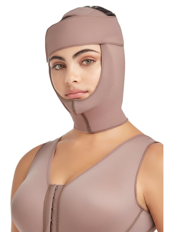 Delie by Fajas D'Prada Comfort Facial Chin Strap Post-Op Compression Garment 009029