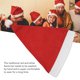 thumbnail image 3 of Gorro de Papá Noel clásico gorros de Papá Noel engrosados ​​para cosplay ANGGREK Otros, 3 of 8