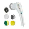 thumbnail image 3 of Cepillo eléctrico para fregar, recargable, resistente al agua, multifuncional, con 5 cabezales para bañera, inodoro, juguetes, fregadero y baño perfecl Fregadora eléctrica, 3 of 8