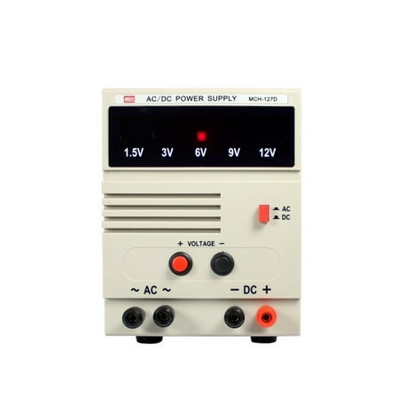 MCH-127D AC DC Regulated Power Supply Multi-position Adjustable Fixed Voltage Output School Experimental Tool