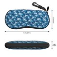 thumbnail image 3 of Zufioo Sea Water Wave Print Sunglasses Case Tactical Zipper Sunglasses Carrying Case for Men Women, 3 of 6