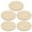 Khaki, variant on Arborister Unfinished Wood Slices for Crafts - 5pcs 15cm Round Discs