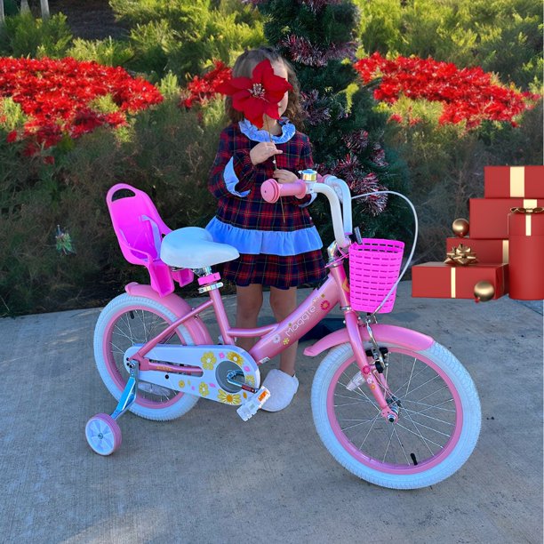 Glerc Maggie 16 inch Kids Girls Bike for Ages 4-7 Years Child