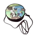 thumbnail image 4 of Lsque Bluey Pattern Shoulder Bag – Microfiber Leather Crossbody with Detachable Strap & Handle Ring, Waterproof & Durable, Elegant Everyday Carry, 4 of 5