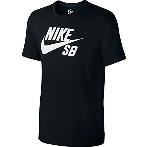 Nike - Nike Men's SB Logo T-Shirt, Black/White, 821946-013 (Large ...