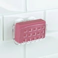thumbnail image 4 of Idesign Plastic Kitchen Sink Suction Holder, Caddy For Soap, Sponges, Scrubbers, 4 of 6