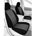 thumbnail image 2 of CalTrend Front Buckets SuperSuede Seat Covers for 2002-2005 Chrysler PT Cruiser - CR147-08SP Light Grey Insert with Black Trim, 2 of 3