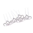 thumbnail image 1 of 2x de cristal mini nupcial de 5 piezas Yinane Horquillas para el pelo de la corona de la boda nupcial, 1 of 7