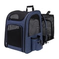 thumbnail image 2 of BELOVING Sac à Dos pour Chien Sac de Transport Extensible pour Voyage Randonnée Tourisme Bleu, 2 of 9