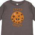 thumbnail image 4 of Inktastic Smart Cookie Boys or Girls Long Sleeve Toddler T-Shirt, 4 of 5