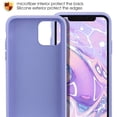 thumbnail image 4 of IBAOLEA iPhone 11 Case with Screen Protector, Liquid Silicone Gel Rubber Shockproof Slim Shell with Soft Microfiber Cloth Lining Cushion Cover for iPhone 11 6.1 inch (2019)-Pine Green Light Purple, 4 of 7