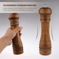 thumbnail image 3 of HSHDLDF Pepper Grinder 2Pack Pepper Mill Oak Wood Ceramic Adjustable Coarseness Grinder Salt and Pepper Grinder Set Salt Grinder Pepper Mill Pepper Grinder Refillable Spice Grinder, 3 of 7