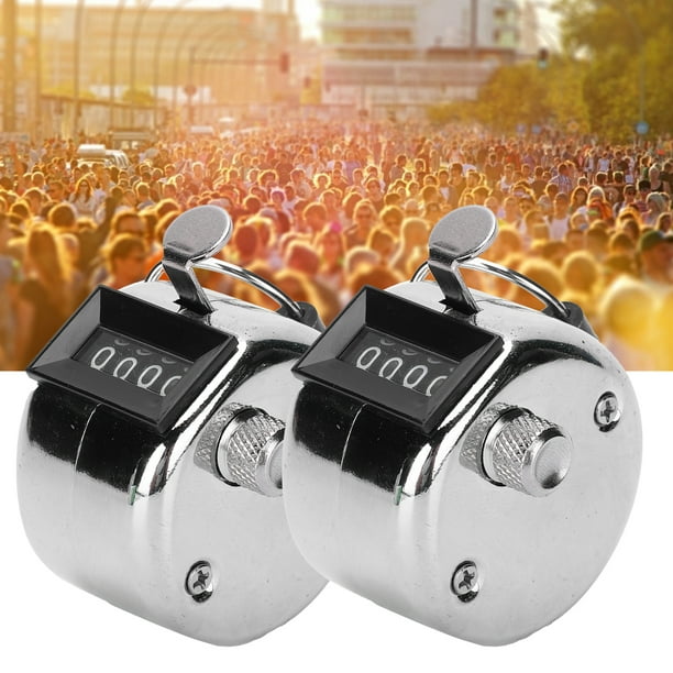 Contador De Tono Digital Clicker, Contador De Cuenta Manual Portátil Contador De Palma Mecánico Contador De Digital Contador Para Escuela Para Fábrica