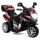thumbnail image 1 of Moto montable para niños Costway Moto eléctrica Juguete de Batería 6 V 3 ruedas negro, 1 of 9