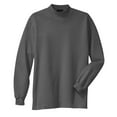 thumbnail image 2 of Port Authority Interlock Knit Mock Turtleneck-2XL (Steel Grey), 2 of 3