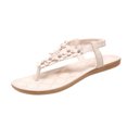 thumbnail image 2 of BONIXOOM Sandals Women Clearance Fall None None Casual Fashion Shoes for Women Beige Size 8.5, 2 of 7