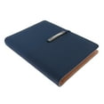 thumbnail image 4 of Cuaderno Premium De Cuaderno de material cuero Tamaño A5 Carpeta De - Azul perfecl Cuaderno de hojas sueltas, 4 of 8